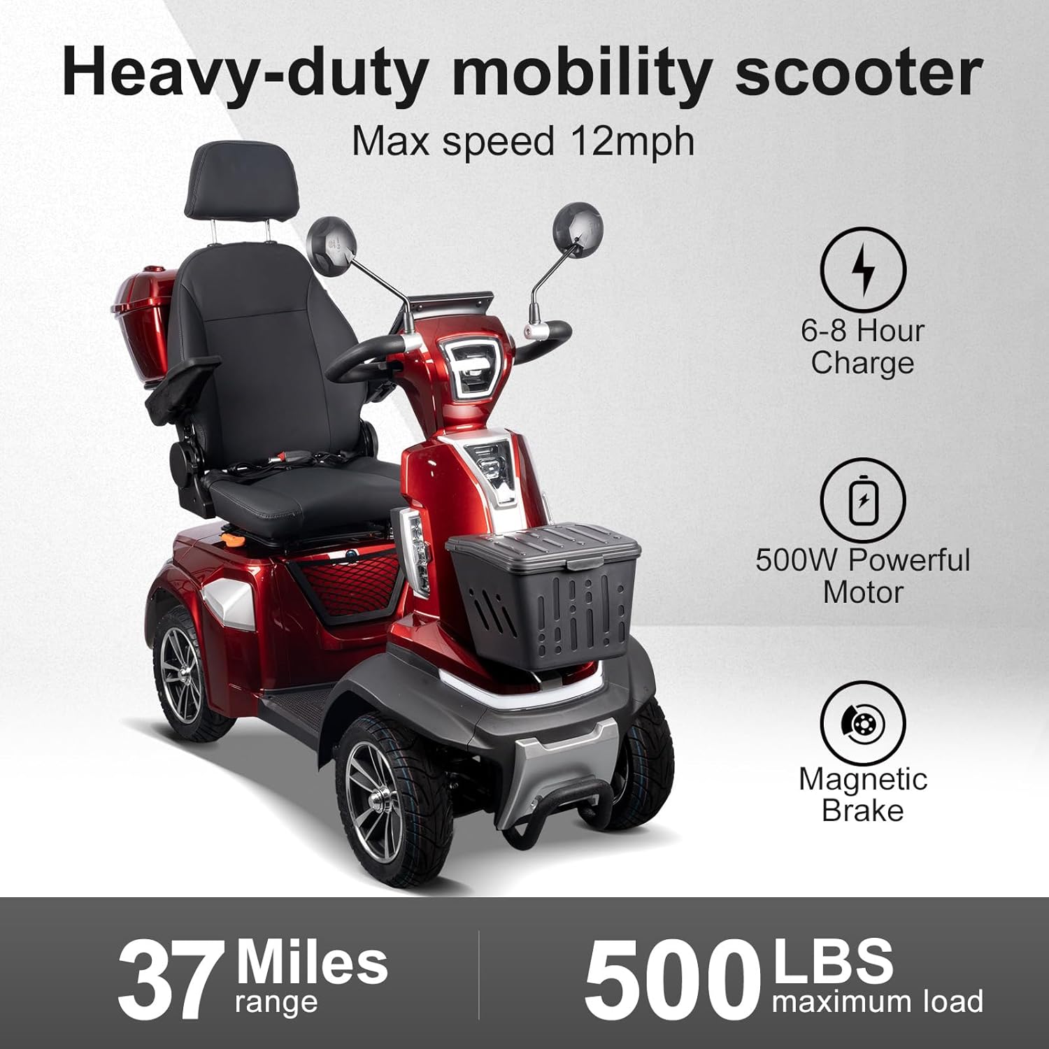4 Whee Scooters | HS4W-B1R
