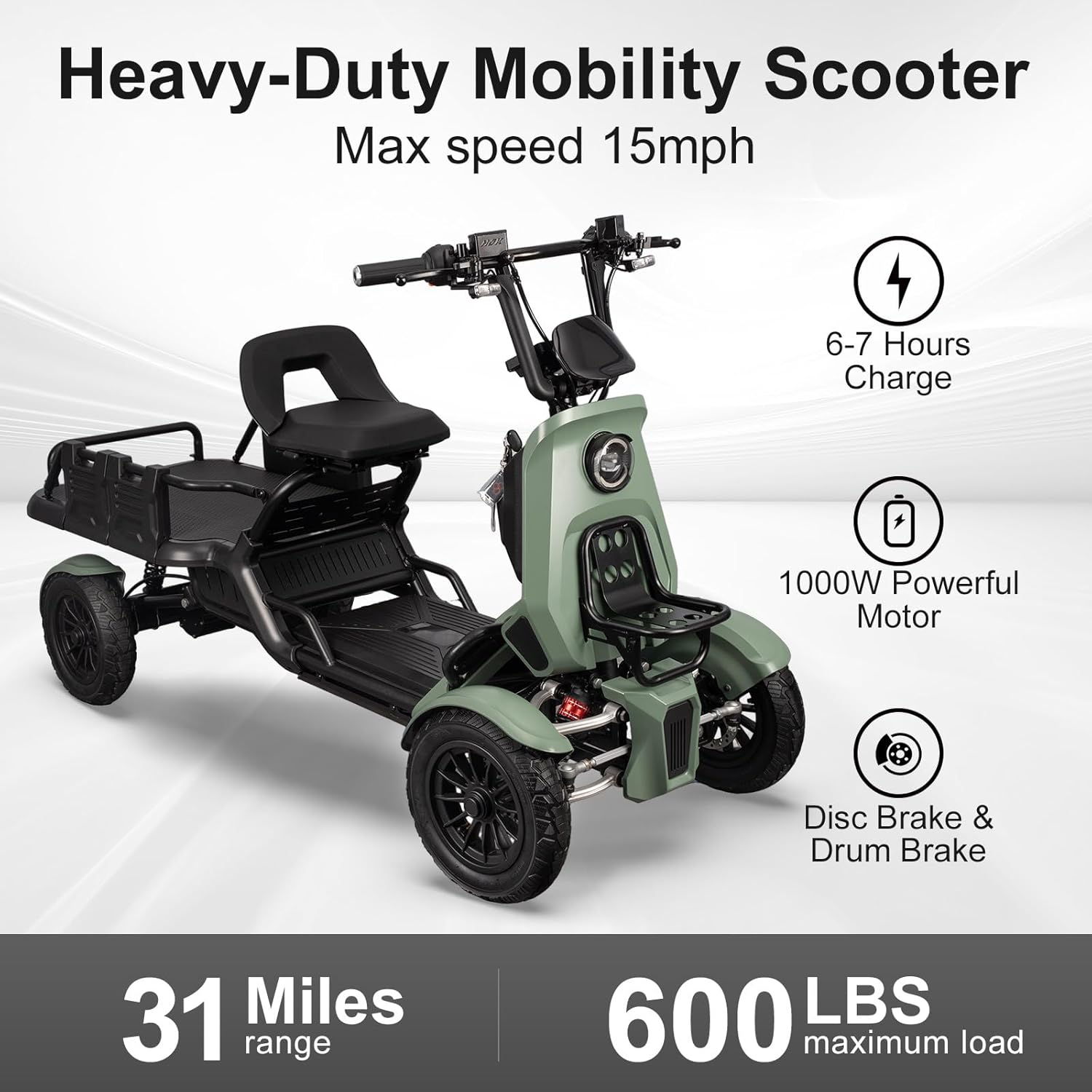 4 Wheel Scooters| S20-19G